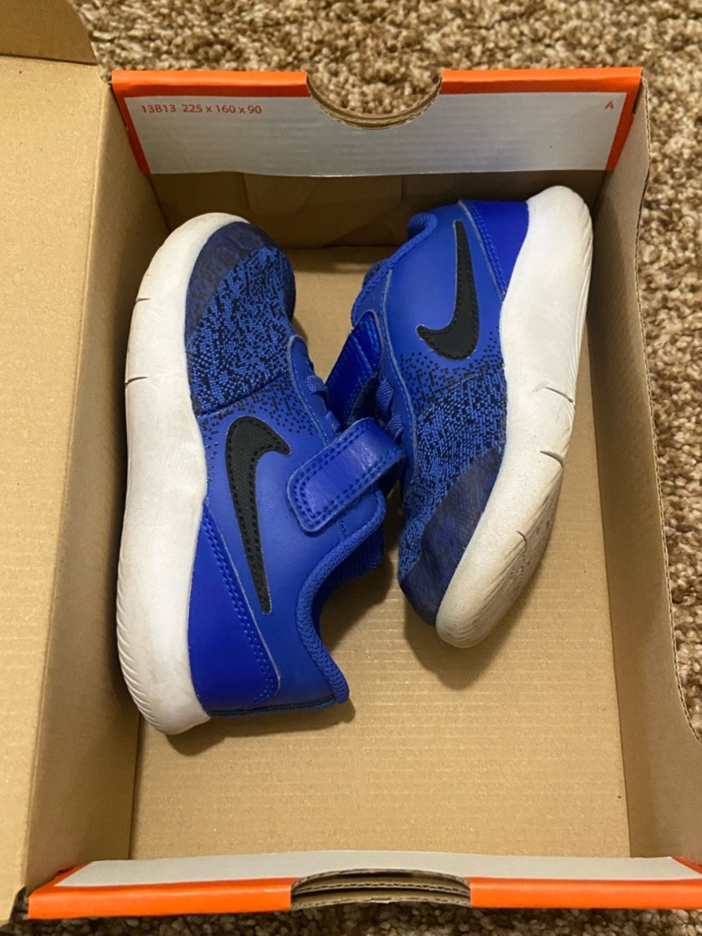 Nike Flex Contact Royal Blue and Black